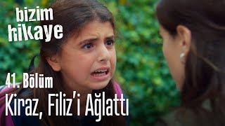 Kiraz Filizi ağlattı  Bizim Hikaye 41 Bölüm [upl. by Jangro]