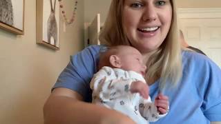 Changing our Newborns Ostomy Bag [upl. by Aifoz]