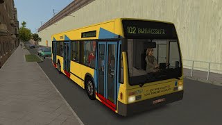 La STIB sur OMSI 2  37 VanHool A300 de Bryan Omsi Modding  Winsenburg 2015 [upl. by Eneja]