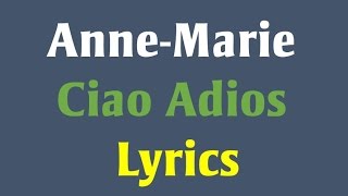 AnneMarie  Ciao Adios Traduction FR [upl. by Malet]