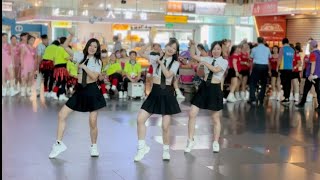 KPOP IN PUBLIC illit 아일릿  Magnetic Dance Cover 2024中秋快閃活動  Taiwan [upl. by Yadrahc]