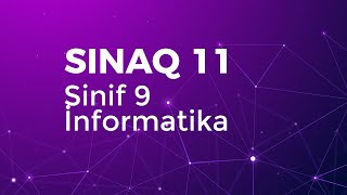 İnformatika 9 cu sinif Güvən Sınaq 11 Qrup fənləri üzrə [upl. by Hime]