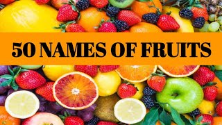 Fruits Vocabulary in English with pictureslearn the Fruits Name with pronunciations [upl. by Nemzaj]