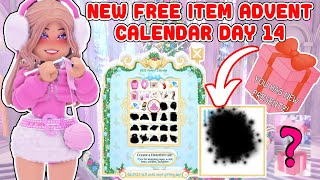 NEW FREE ITEM Advent Calendar Day 14 Royale High Update [upl. by Gates]