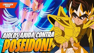 SEIYA VESTE A ARMADURA DE SAGITÁRIO  CAVALEIROS DO ZODÍACO SAGA DE POSEIDON EP 12 [upl. by Akired533]