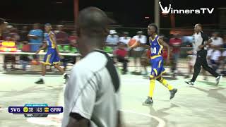 Windward Islands School Games 2018 Boys Basketball  St Vincent vs Grenada  2nd Half [upl. by Siouxie]