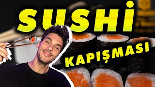 SUSHİ KAPIŞMASI SushiCo x Chinese amp Sushi Express x Dardanel SushiDa [upl. by Maffei]