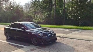 Lexus is250  Invidia exhaust drive by [upl. by Ceciley]