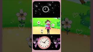 Tick Tock Clock Song  Join the Dancing Clock for Fun shorts kidssong [upl. by Monson]