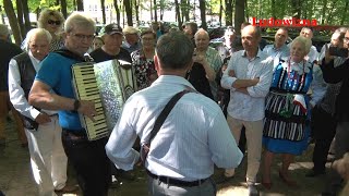 Mirek STAŃCZYK akordeonista od OPOCZNA zagrał do tańca w przysuskim PARKU [upl. by Shih]