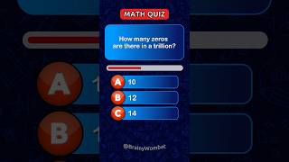 Math Quiz Can You Guess the Right Answer quiz trivia mathquiz [upl. by Suiradel882]