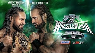 Seth quotFreakinquot Rollins vs Drew McIntyre WrestleMania XL Hype Package [upl. by Margaret]