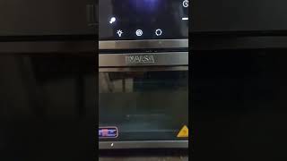 Air frying chicken using Inalsa Aero Crisp Air Fryer Oven [upl. by Mya158]