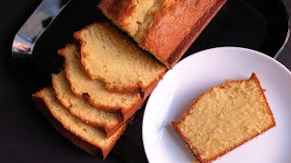 Vanilla Pound Cake  Moist and Buttery Pound Cake with Beautiful GoldenBrown Crust [upl. by Ecyt]