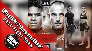 UFC on ESPN 7 Overeem vs Oleinik PostFight Show [upl. by Naek]