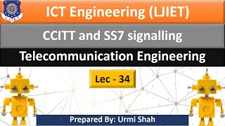 Lec34CCITT and SS7 Signalling  Telecommunication Engineering  ICT Engineering [upl. by Garey]