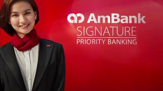 Introducing AmBank SIGNATURE Priority Banking [upl. by Ecnerual]