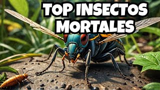 Los 10 Insectos Más Mortales del Mundo [upl. by Arait427]