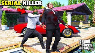 Franklin Become The Most Dangerous Serial Killer In GTA 5  SHINCHAN and CHOP [upl. by Notniuqal]