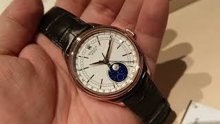 ROLEX Cellini Moonphase 50535 Baselworld 2017 [upl. by Esnofla]