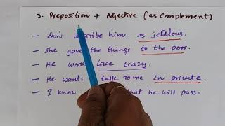 Prepositional phrases Their Forms [upl. by Anomor]