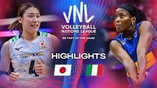 🇯🇵 JPN vs 🇮🇹 ITA  Gold Match  Highlights  Womens VNL 2024 [upl. by Cindi]