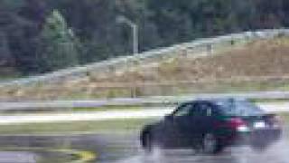 BMW E60 550i Skid Pad [upl. by Nryhtak]