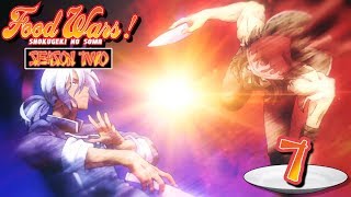 RYO VS HAYAMA Food Wars Shokugeki No Soma  Season 2  Episode 7  Reaction [upl. by Ijok155]