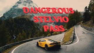 Narrowly Escaping 2 Headon Collisions On Italys Treacherous Stelvio Pass [upl. by Ynaoj389]