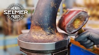 How Legendary Saxophones are Made  Selmer Paris Factory Tour [upl. by Atillertse]