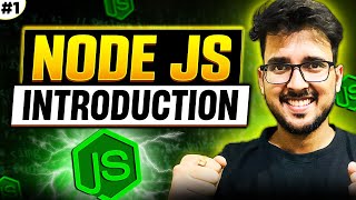 Intoduction to Nodejs amp Learn basics of javascript  Backend development tutorial [upl. by Pish]