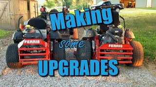 IMPROVEMENTS We Made To OUR Ferris ISX2200 [upl. by Iphagenia313]