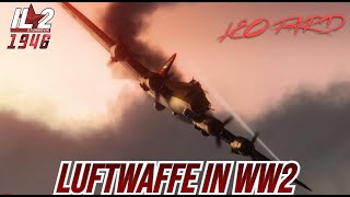 IL2 1946  Luftwaffe in WW2 Jagdgeshwader 7 Tribute Heinrich Ehrler Full Realism [upl. by Lody]