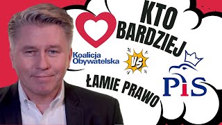 KTO BARDZIEJ ŁAMAŁ PRAWO  PiS CZY KO KTÓRE RZĄDY POZWALAJĄ SOBIE NA WIĘCEJ  PRAWEM I ROZUMEM 3 [upl. by Aruat]