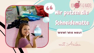 Wie neu 🫧So kannst du deine Schneidematte richtig putzen [upl. by Ariet]