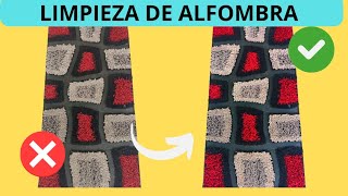 quotAlfombras perfectas sin gastar una fortunaquot tips limpieza alfombras [upl. by Delcina846]