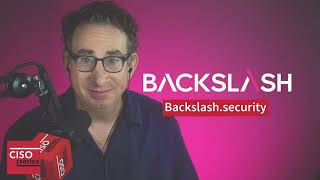 Backslash CEO Shahar Man and David Spark CISO Series discuss Shiftleft [upl. by Eimmas]