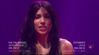 Loreen  Statements Melodifestivalen 2017  Andra Chansen 04032017 Subtitles [upl. by Hayley415]