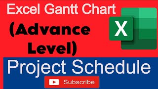 Gantt Chart for Project Schedule  How to Make Excel Gantt Chart  Create Gantt Chart with Status [upl. by Beutler165]