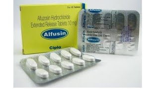 Alfuzosin hydrochloride extended release tablets 10mg [upl. by Aivart]