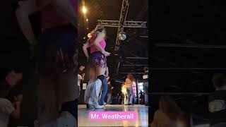 Mr Weatherall Line Dance song by Young Hub City Best of the Bar Novi MI linedancedemo [upl. by Intruok327]