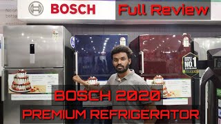 BOSCH PREMIUM REFRIGERATOR 2020 MODEL FULL REVIEW [upl. by Omarr437]