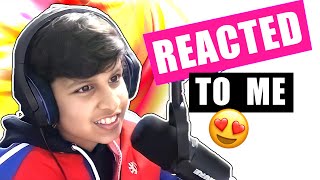 PIYUSH REACTS TO ME 😍 Thank you piyushjocgaming  Piyush Reaction on my Memes [upl. by Deonne]