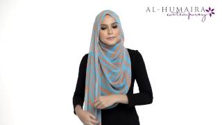 LANAA shawl styling tutorial by AlHumaira Contemporary [upl. by Aya501]