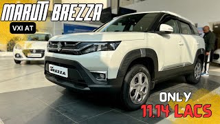 2024 Maruti Brezza VXI AT VFM Variant Review MotorVahan [upl. by Merlina509]