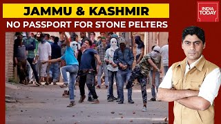 No Security Clearance For Stone Pelters Says CID wing of Jammu and Kashmir Police India First [upl. by Senskell398]