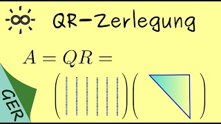 QRZerlegung  quadratische Matrix [upl. by Lecram]