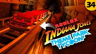 Building the TEMPLE OF DOOM  Theme Park Tycoon 2 • 34 [upl. by Kerk]