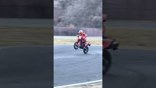 How capable is the KTM 690 SMC R on track [upl. by Yenffit907]