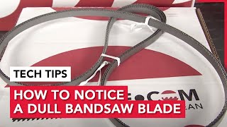 Tech Tip Dull Saw Blade [upl. by Kaltman637]